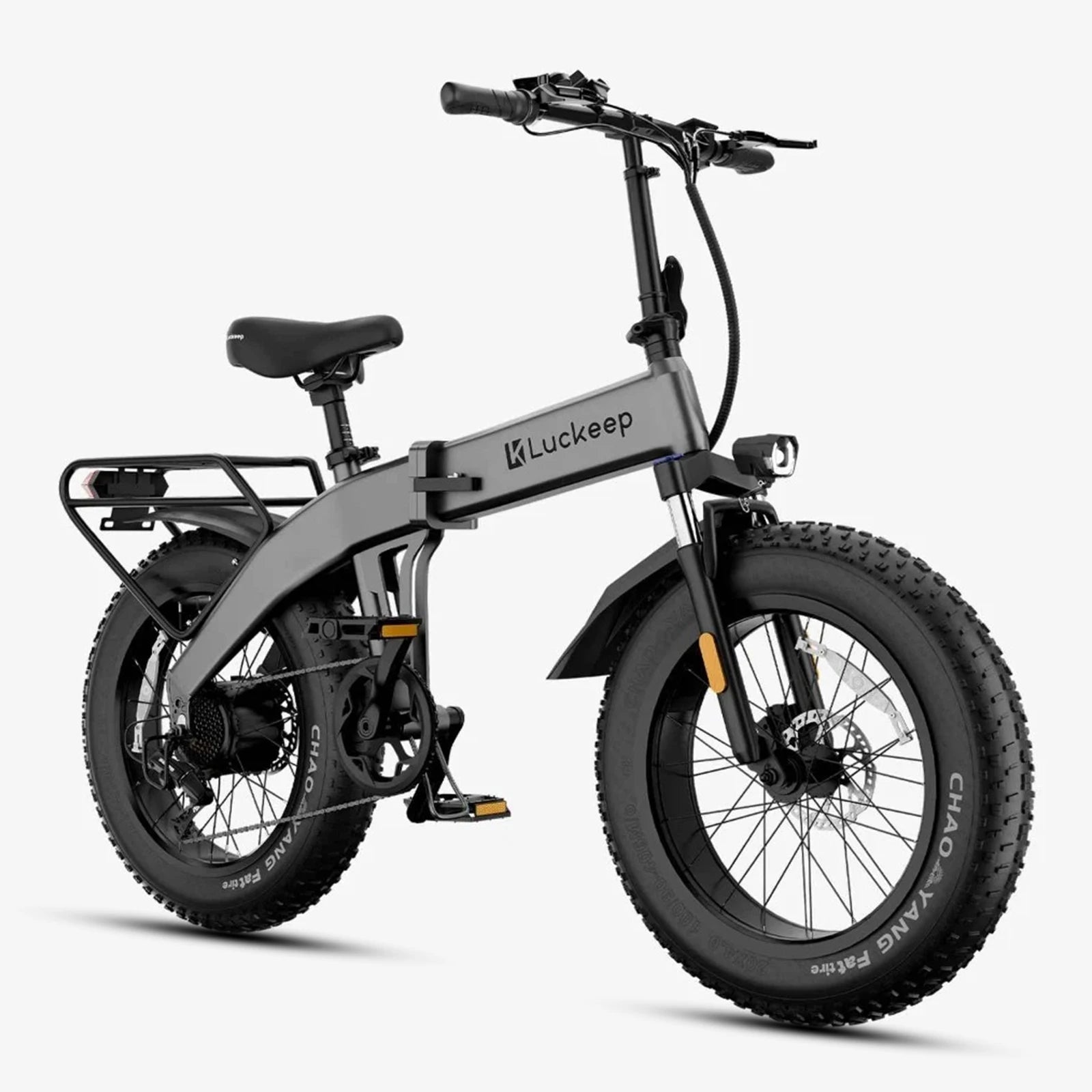Folding Electric Bicycle 20X4.0" 1400W,28Mph,60Mile,48V 15Ah,Urban Commuting Adult Electric Bicycle