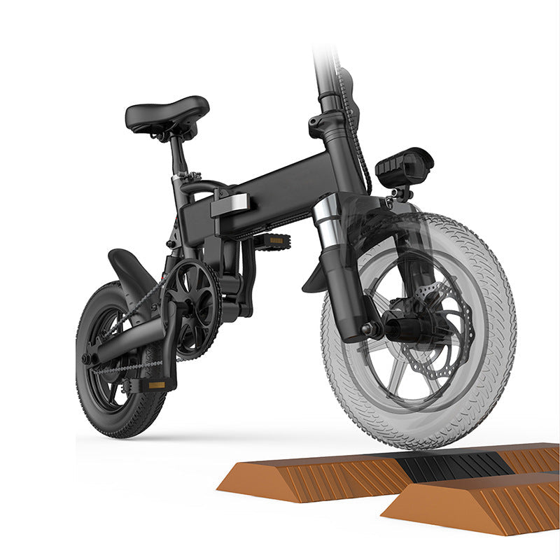 14 Inch Folding Electric Bicycle - 36V Lithium Battery