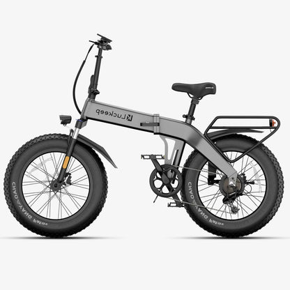 Folding Electric Bicycle 20X4.0" 1400W,28Mph,60Mile,48V 15Ah,Urban Commuting Adult Electric Bicycle