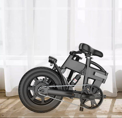 14 Inch Folding Electric Bicycle - 36V Lithium Battery