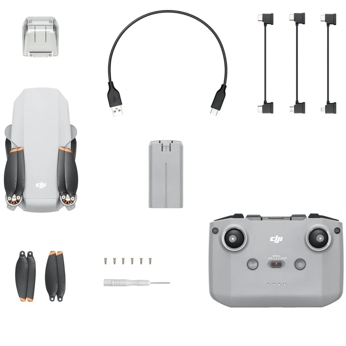 Mini 4K Drone with Remote Control - Gray