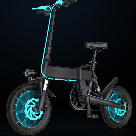 14 Inch Folding Electric Bicycle - 36V Lithium Battery