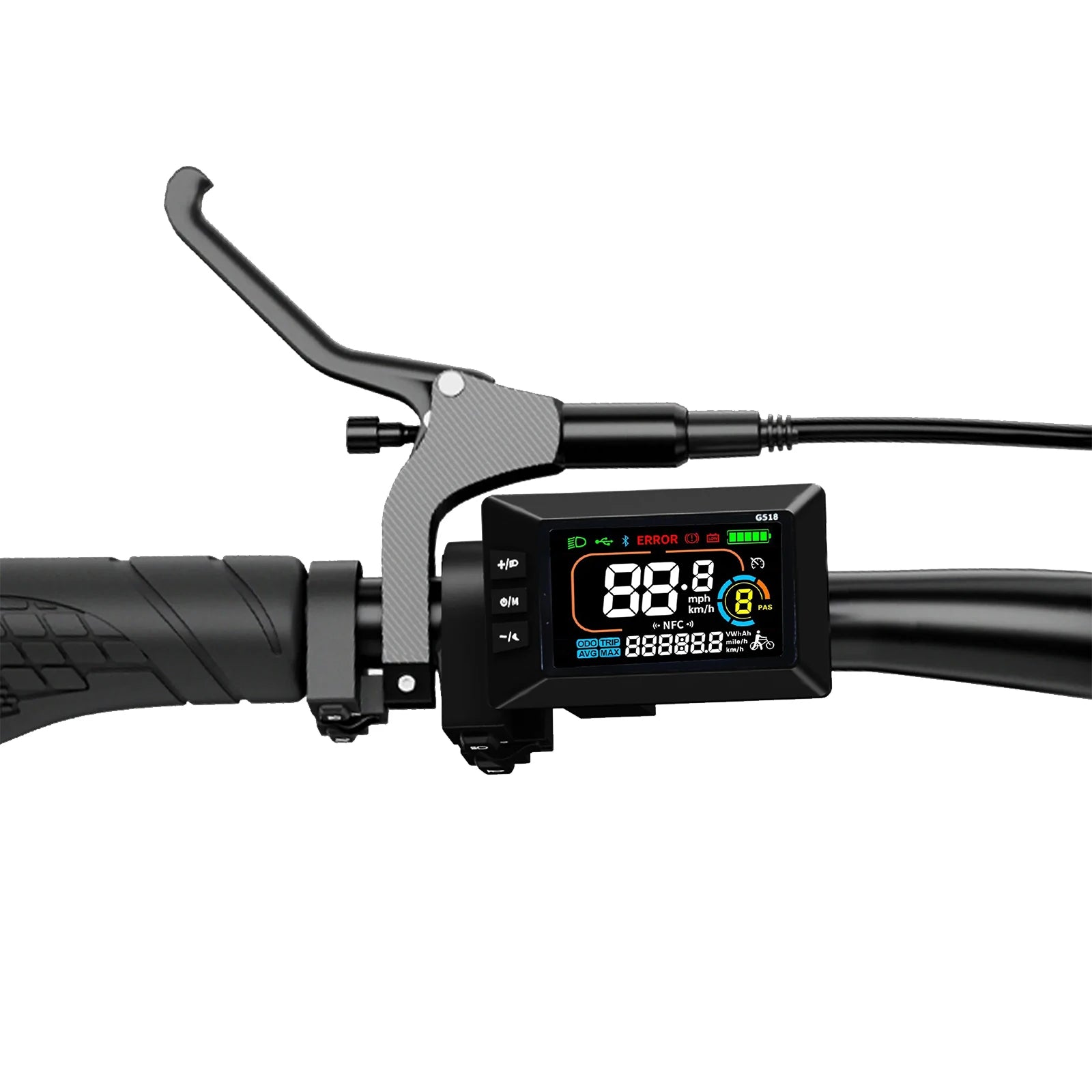 Folding Electric Bicycle 20X4.0" 1400W,28Mph,60Mile,48V 15Ah,Urban Commuting Adult Electric Bicycle