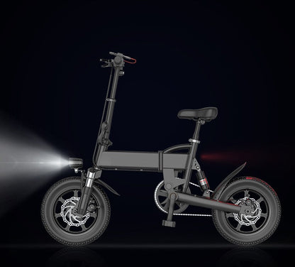 14 Inch Folding Electric Bicycle - 36V Lithium Battery
