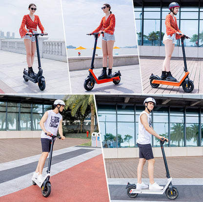 Electric Scooter X9 Endurance - High-Power Folding Mobility Scooter, 10 Inch