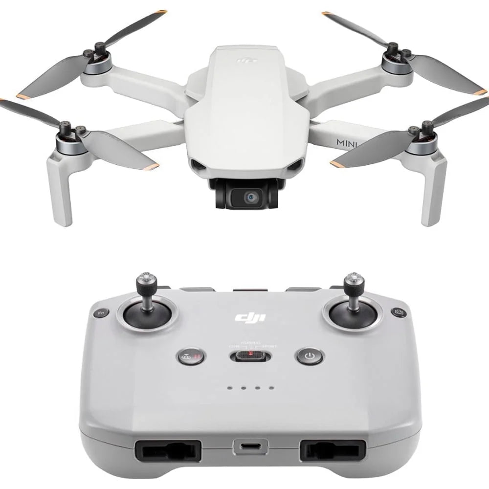 Mini 4K Drone with Remote Control - Gray