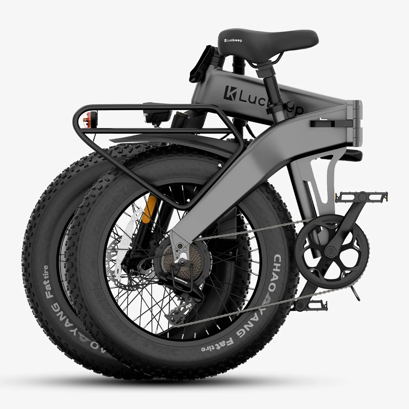 Folding Electric Bicycle 20X4.0" 1400W,28Mph,60Mile,48V 15Ah,Urban Commuting Adult Electric Bicycle