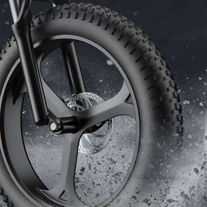 Off-Road Electric Mountain Bike - Lithium Battery Pedal Assist