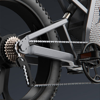 Off-Road Electric Mountain Bike - Lithium Battery Pedal Assist