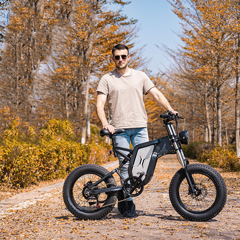 Off-Road Electric Mountain Bike - Lithium Battery Pedal Assist
